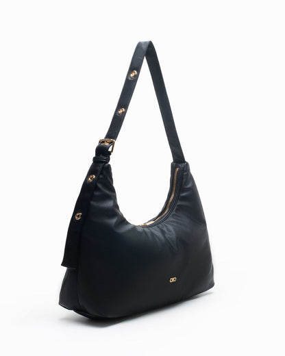 [ARCxTSL] CUSHY HOBO BAG IN BLACK