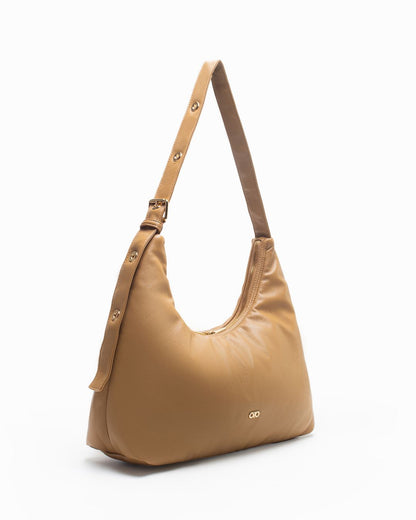 [ARCxTSL] CUSHY HOBO BAG IN LATTE