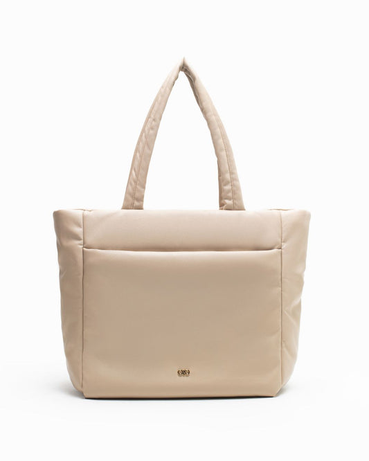 [ARCxTSL] CUSHY TOTE BAG IN OAT