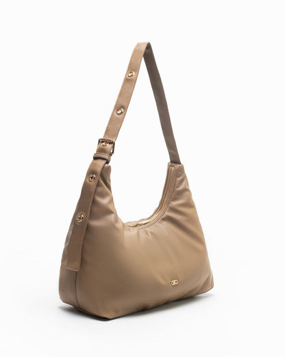 [ARCxTSL] CUSHY HOBO BAG IN TAUPE