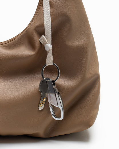 [ARCxTSL] CUSHY HOBO BAG IN TAUPE