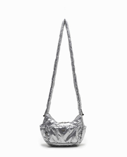 GLAM POCKET BAG IN CHROME