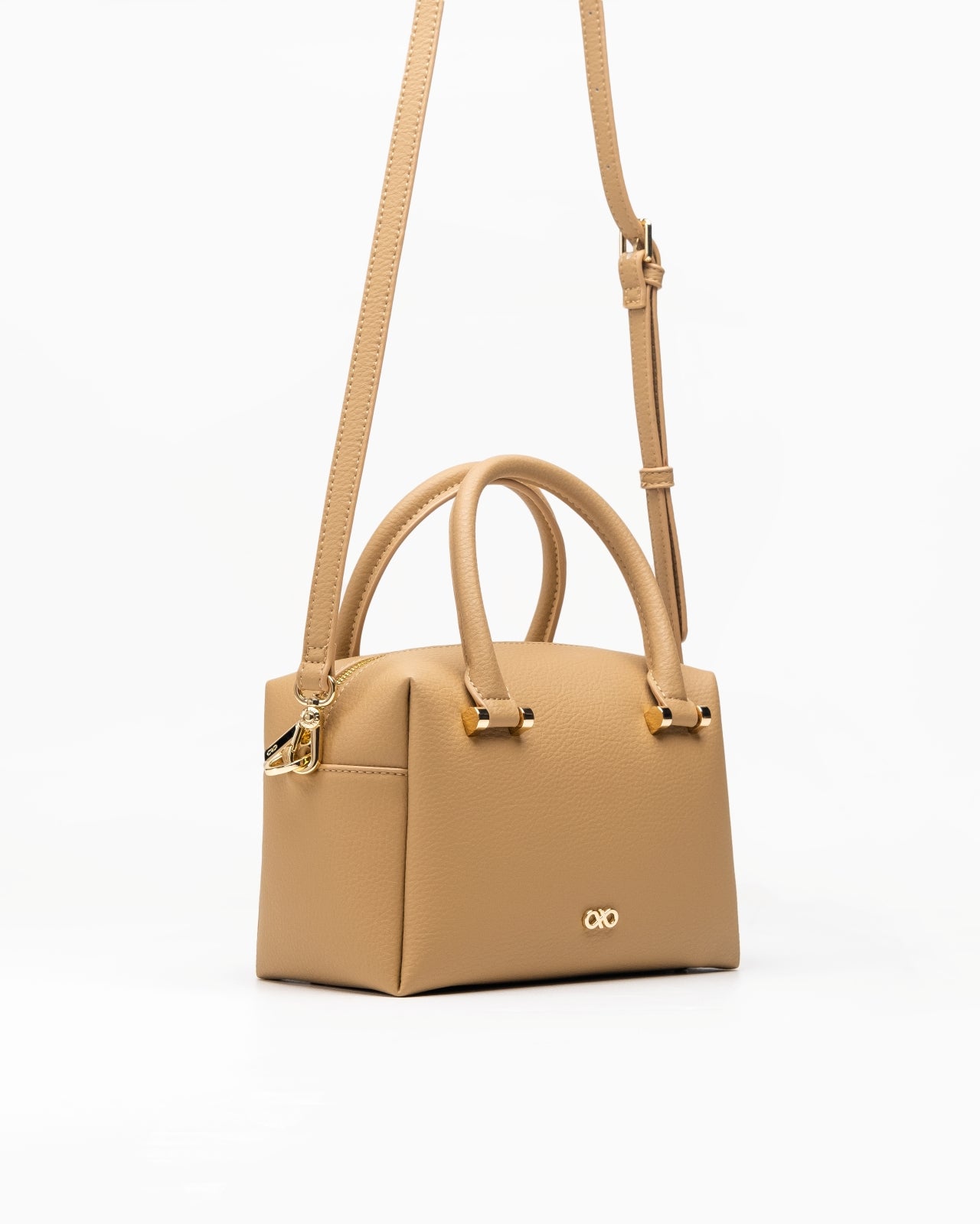 COOPER MAGIC BOSTON BAG IN TOFFEE – The Sophia Label