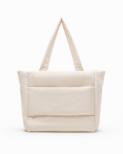 COSY LUXE TOTE BAG IN OAT