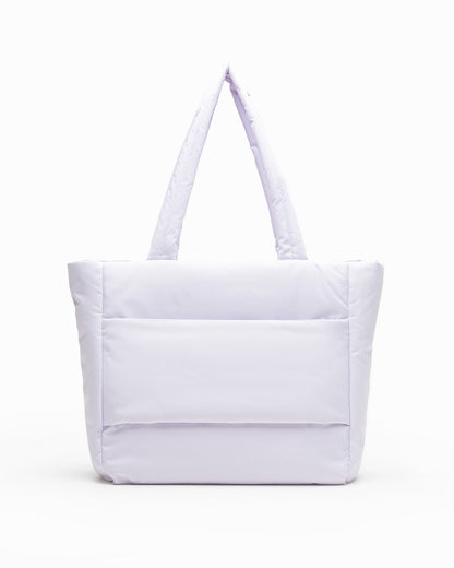 COSY LUXE TOTE BAG IN LILAC