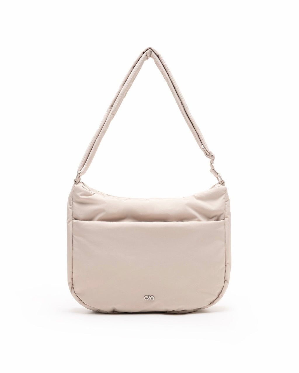 POSH PUFFY CROSSBODY BAG IN OAT