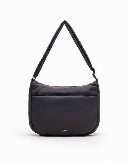 POSH PUFFY CROSSBODY BAG IN STORM